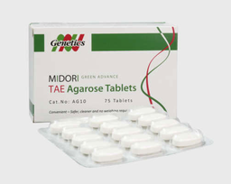 [NP-AG10] NP-AG10 Midori Green Advance TAE Agarose Tablets (75 แท็บเล็ต)
